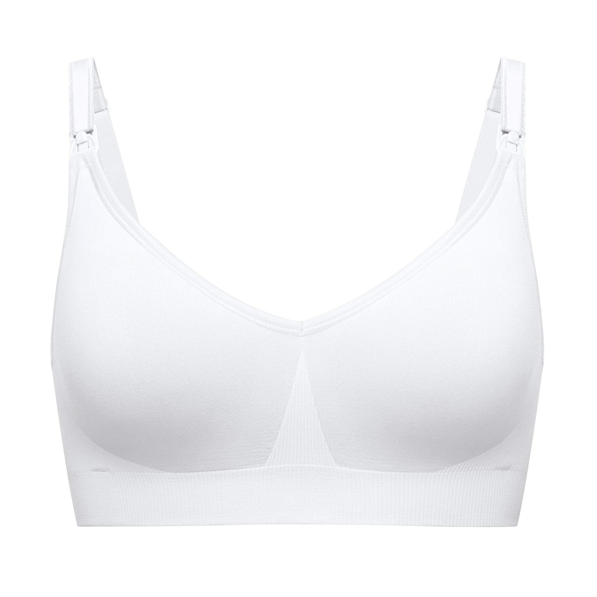 Bravado! Body Silk Seamless Nursing Bra 1401 (XXL, White)