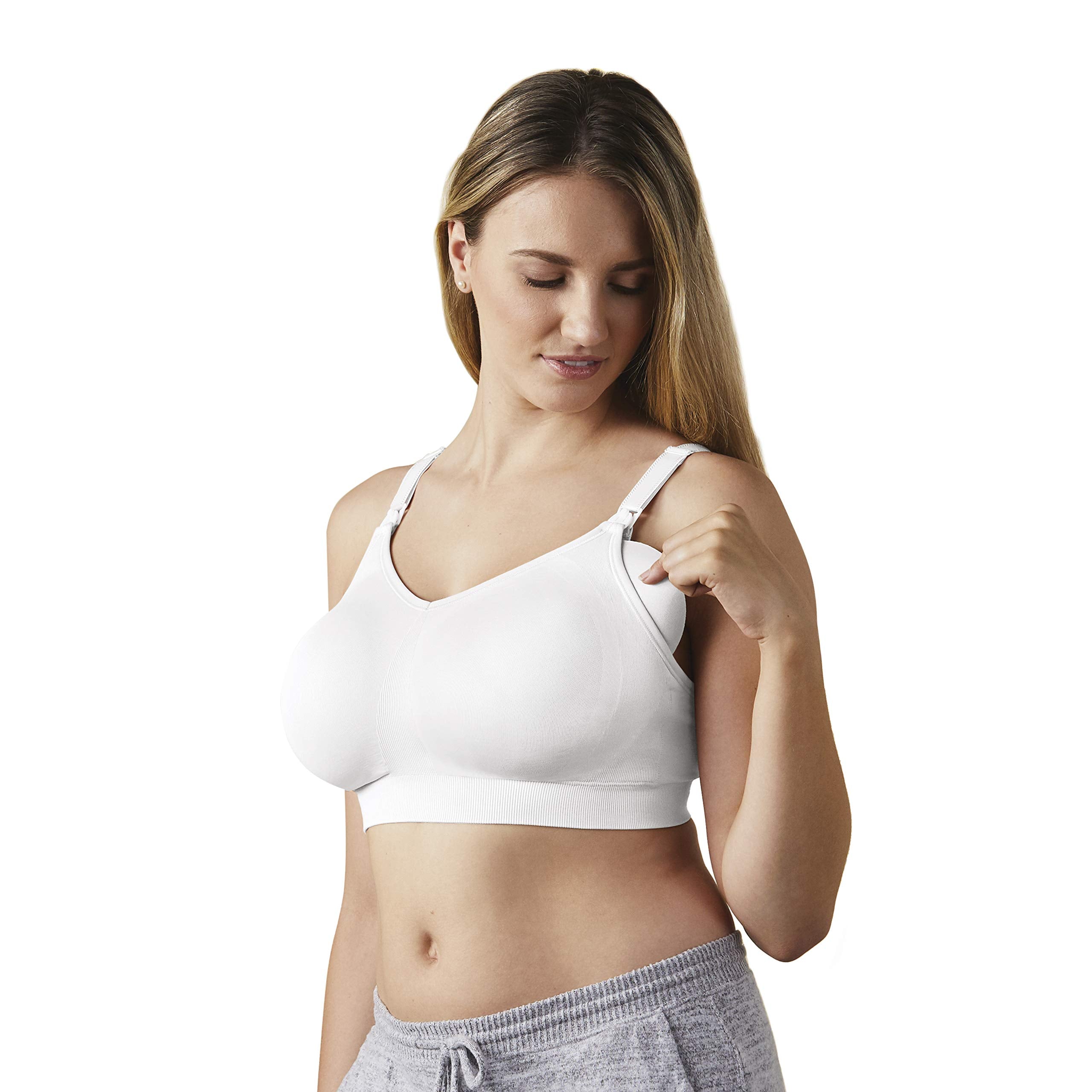 Bravado! Body Silk Seamless Nursing Bra 1401 (XXL, White)