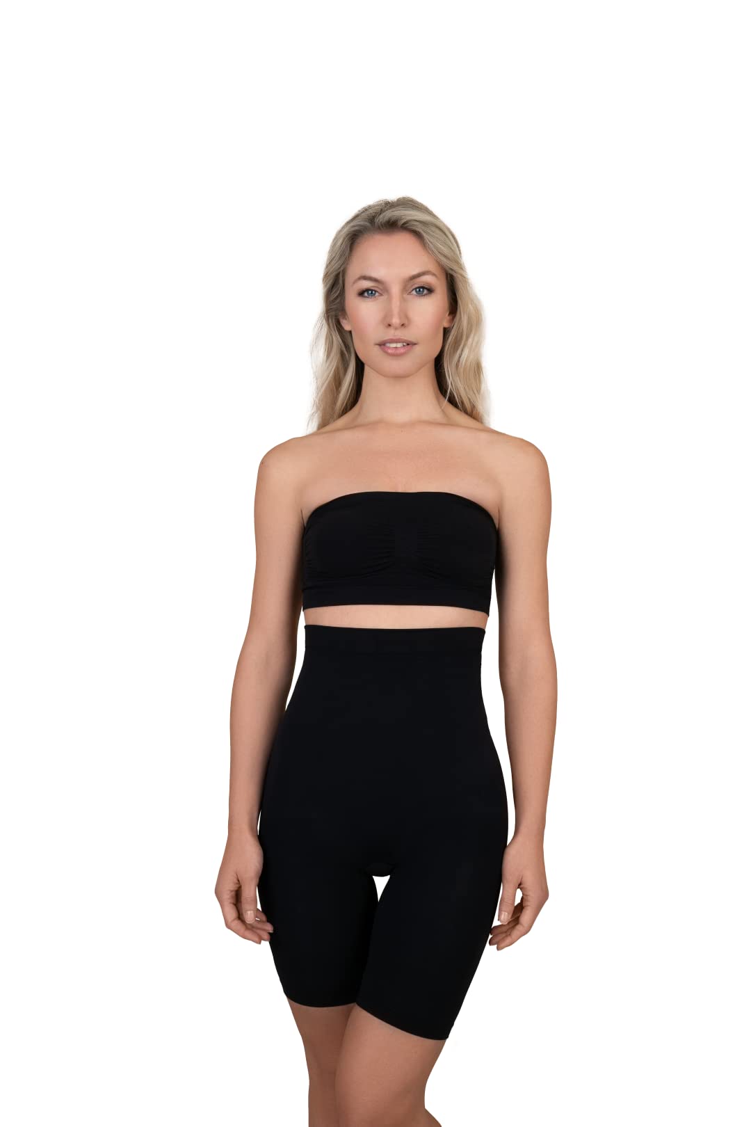 Bye Bra Soft Touch High Waist Shorts, Silicone Strip, Butt Lifting, Leg & Tummy Control, High Intensity, Seamfree