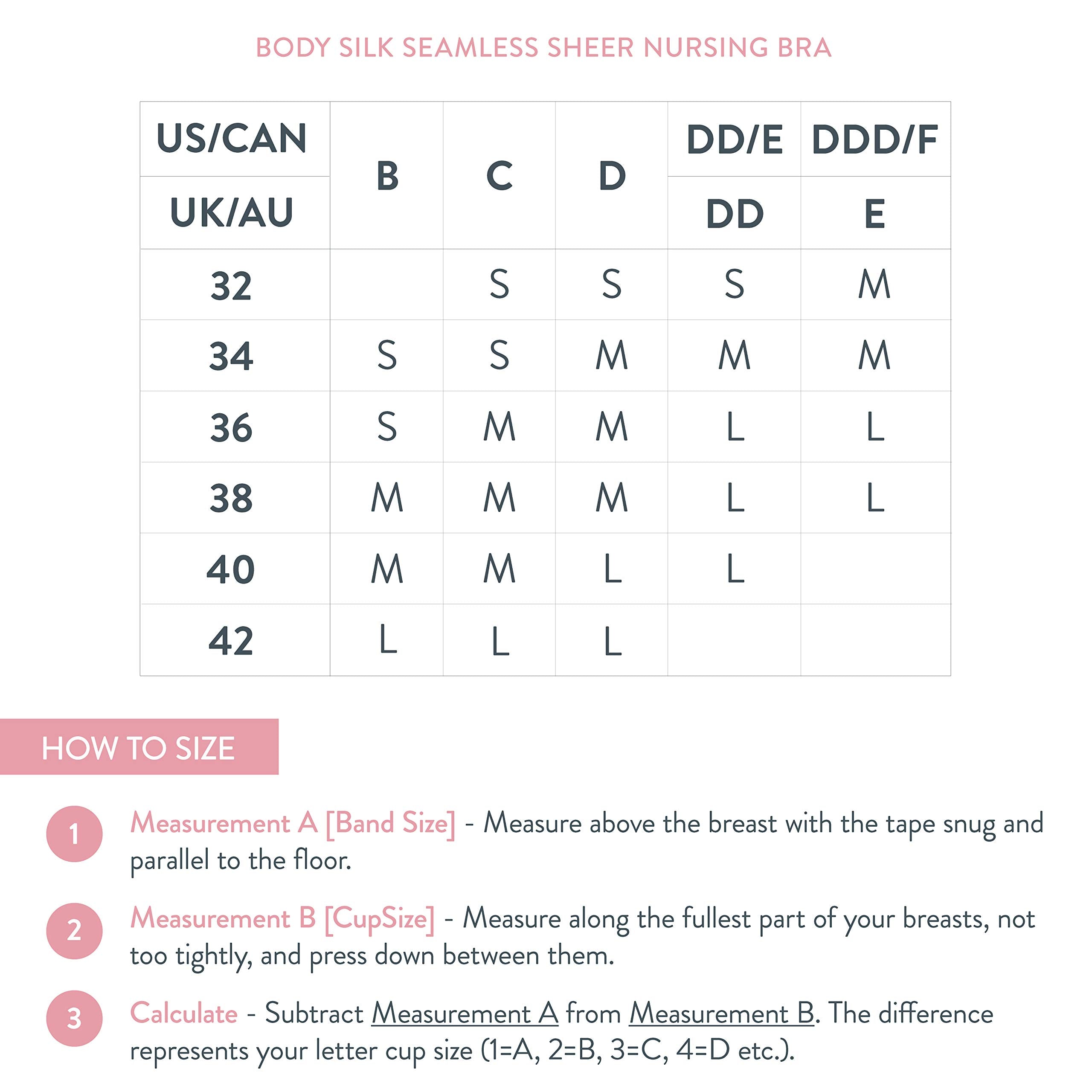 Bravado Designs Body Silk Seamless Sheer Nursing Bra (Black, M)