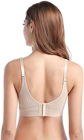 Verity Fashion Aurora Maternity and Nursing Bra V Neck (Beige Aurora)