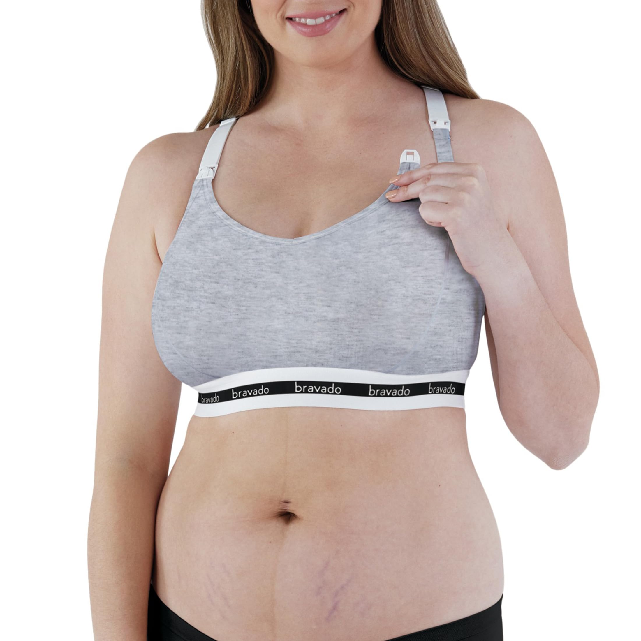 Bravado Designs Sustainable Full Cup Maternity & Nursing Bra | Original | Organic Cotton & Tencel™ Modal Blend | Wireless | DD/E - J Cup