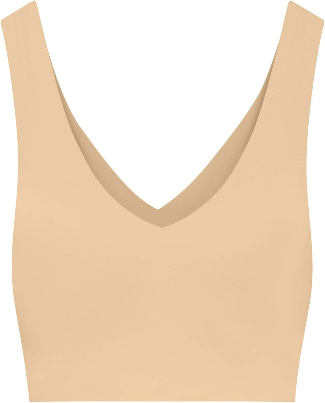 Bye Bra V Neck Bra Top, Invisible Bra Top, Good Support, Seamless, Comfortable, Bra Top, 3 Colors