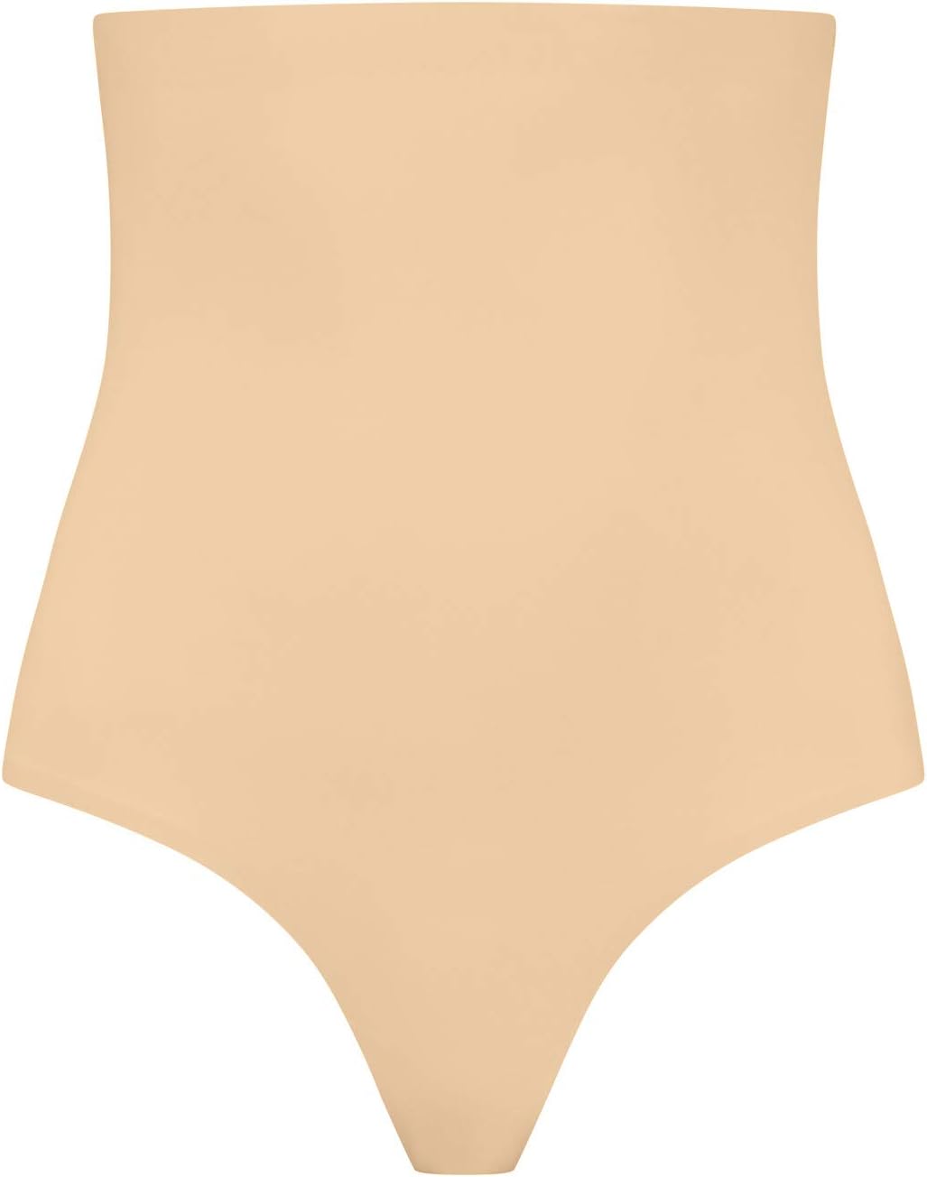 Bye Bra Invisible Thong, High Waist, Low Control, Seamless, Cotton Gusset, Lightweight, 3 Colours