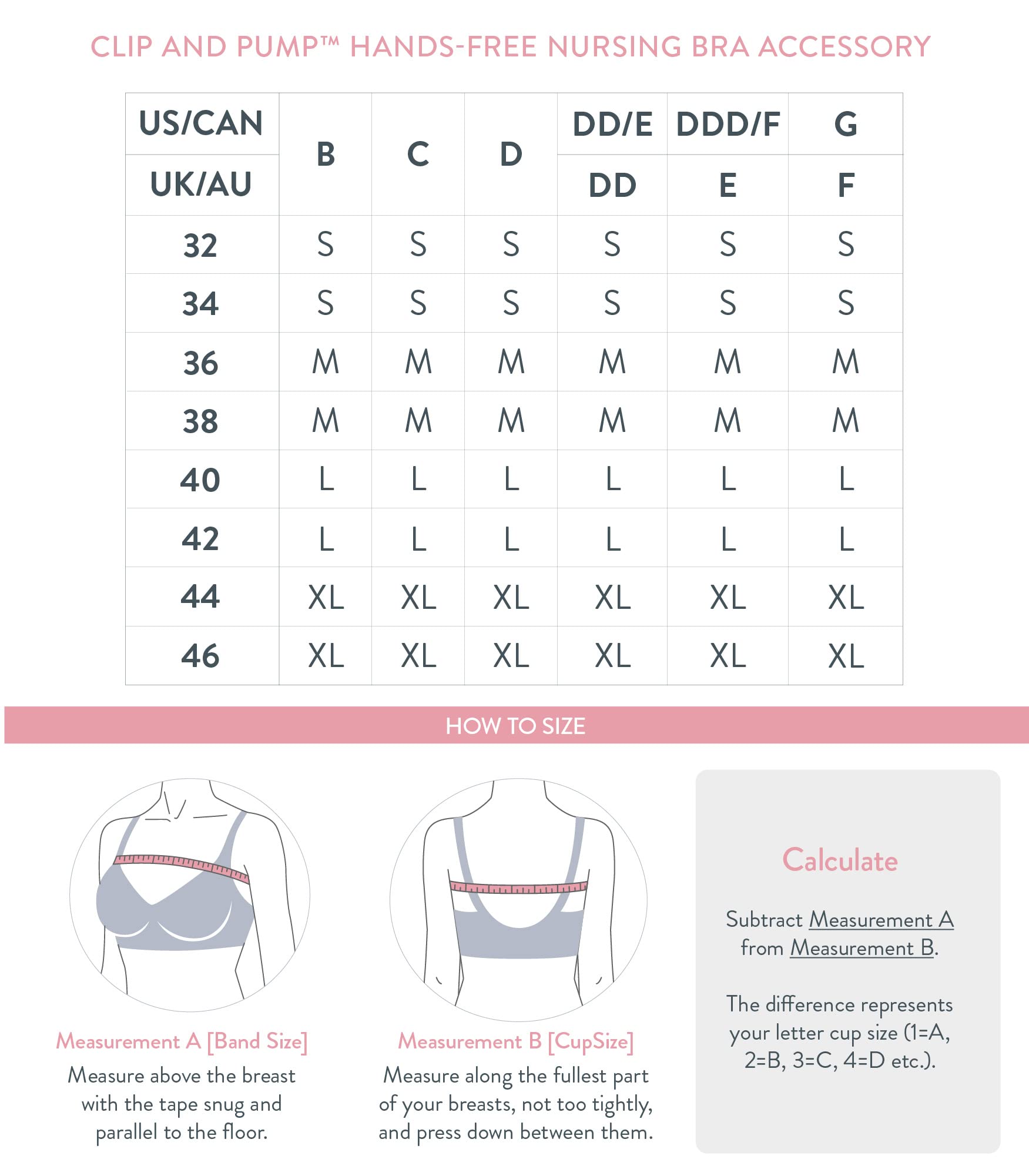 Bravado Designs Sustainable Hands-Free Pumping Accessory | Clip and Pump | Organic Cotton & Tencel™ Modal Blend | S-XL