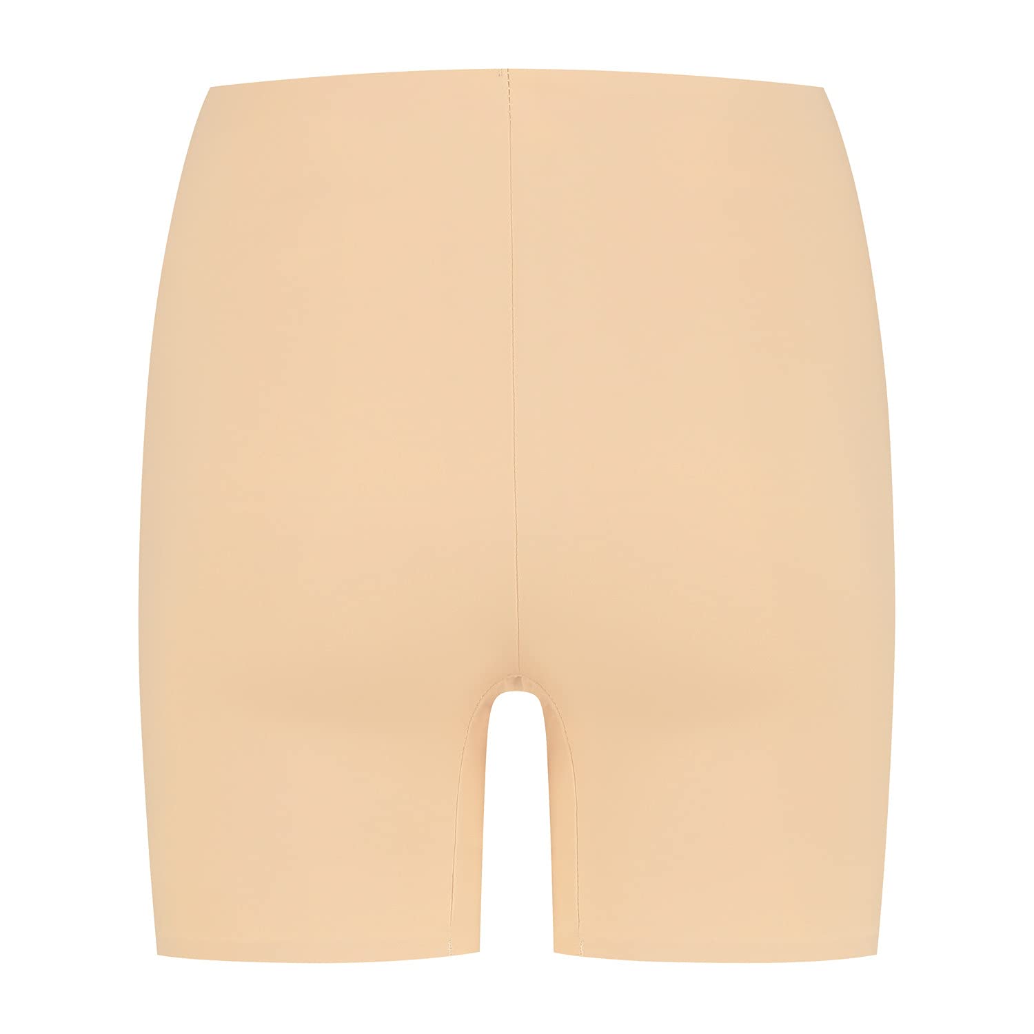Bye Bra Invisible Shorts, Seamless Shapewear, Light Tummy Control Knickers, Smooth Shaping Comfortable Underwear, Anti-Chafing Shorts, Nude and Black, S-XL (Beige, L)