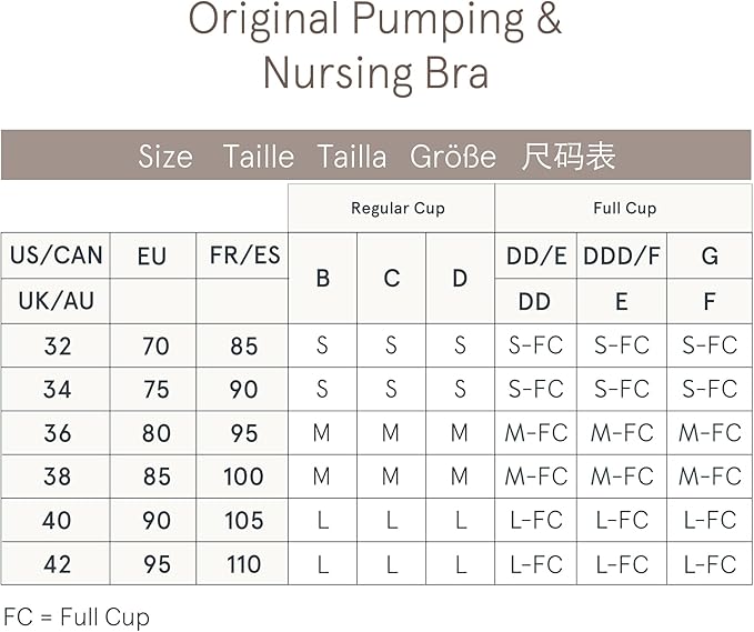 Bravado Designs Sustainable Pumping & Nursing Bra Original Organic Cotton Hands-Free (Dove Heather 12006)