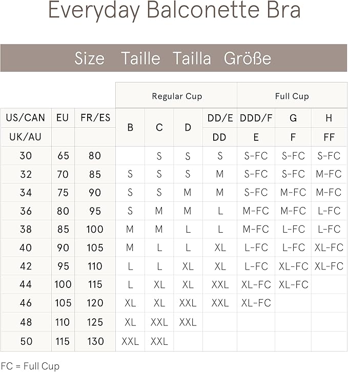 Bravado Designs Everyday Bra, Non Wired Balconette Bra for Women, Comfort Bra (Cherry 11058)