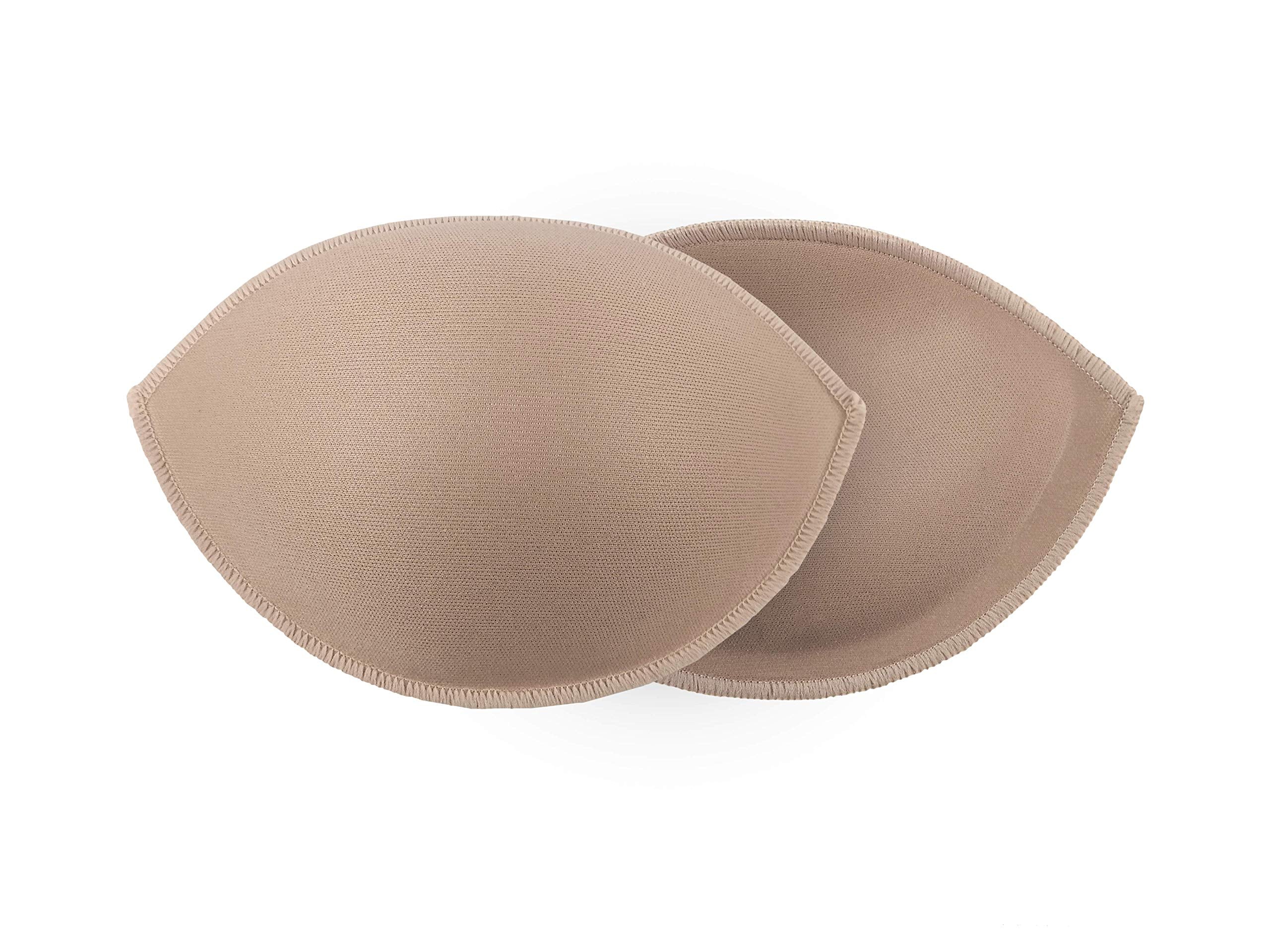 Bye Bra Mineral Oil Push up Pads, Removable Bra Inserts, Breast Enhancers for Natural Cleavage Effect