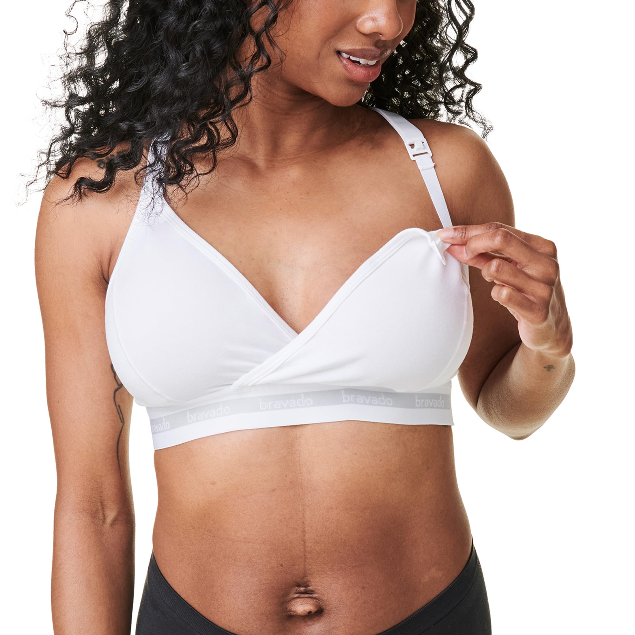 Bravado Designs Sustainable Maternity & Nursing Bra | Original | Organic Cotton & Tencel™ Modal Blend | Wireless | B-D Cup