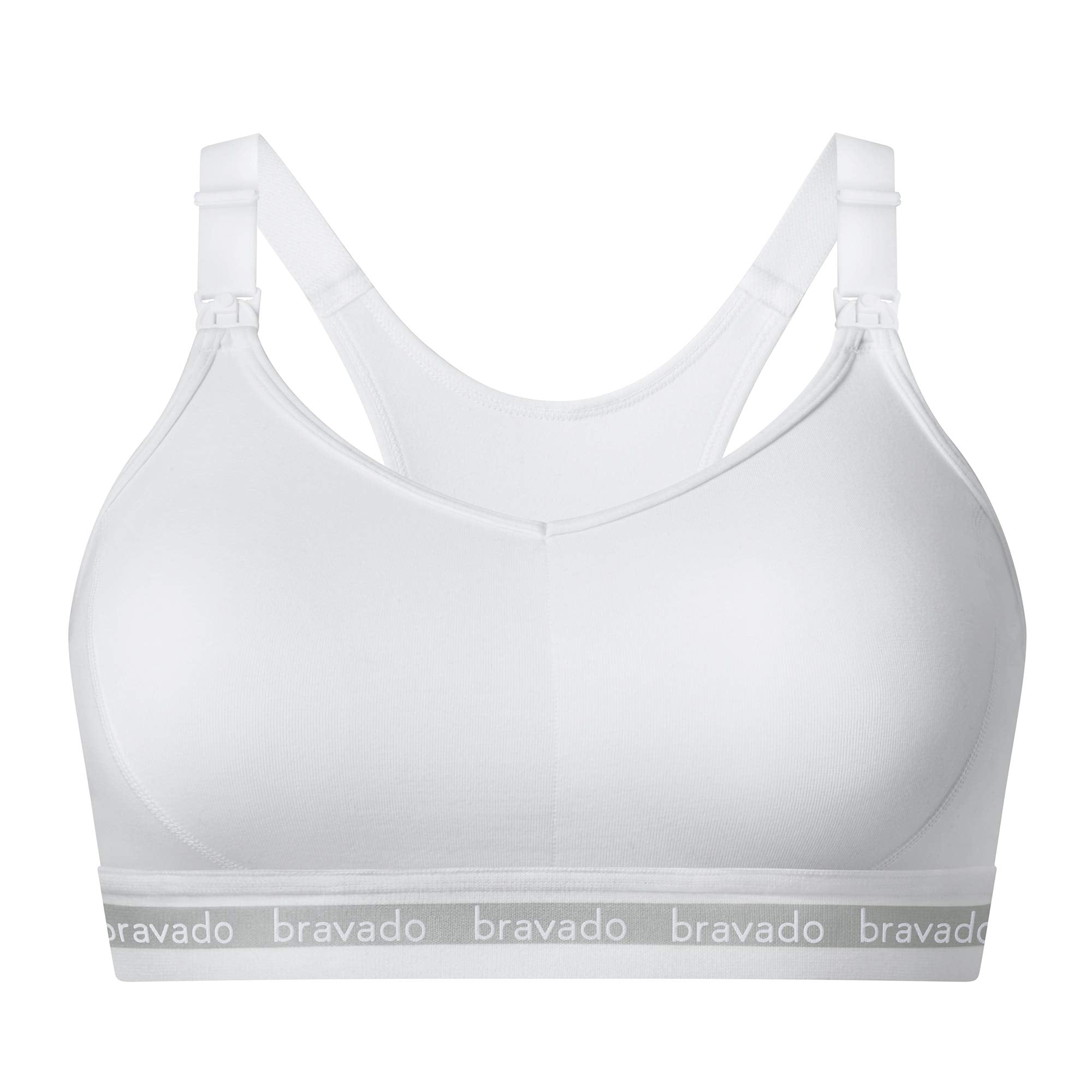 Bravado! Designs Original Full Cup Nursing Bra (White, S)