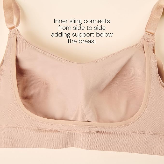 Bravado Designs Everyday Bra, Non Wired Balconette Bra for Women, Comfort Bra (Cherry 11058)
