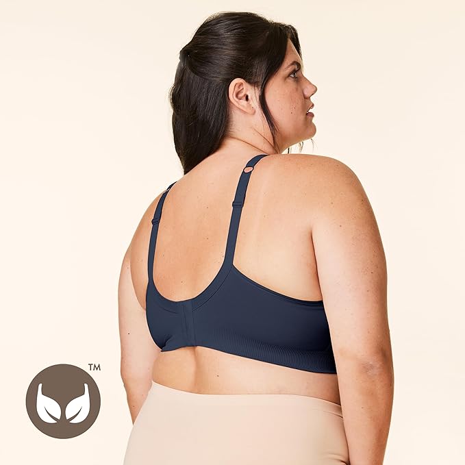 Bravado Designs Sculpt Seamless and Wireless Everyday Bra (Navy 11011)