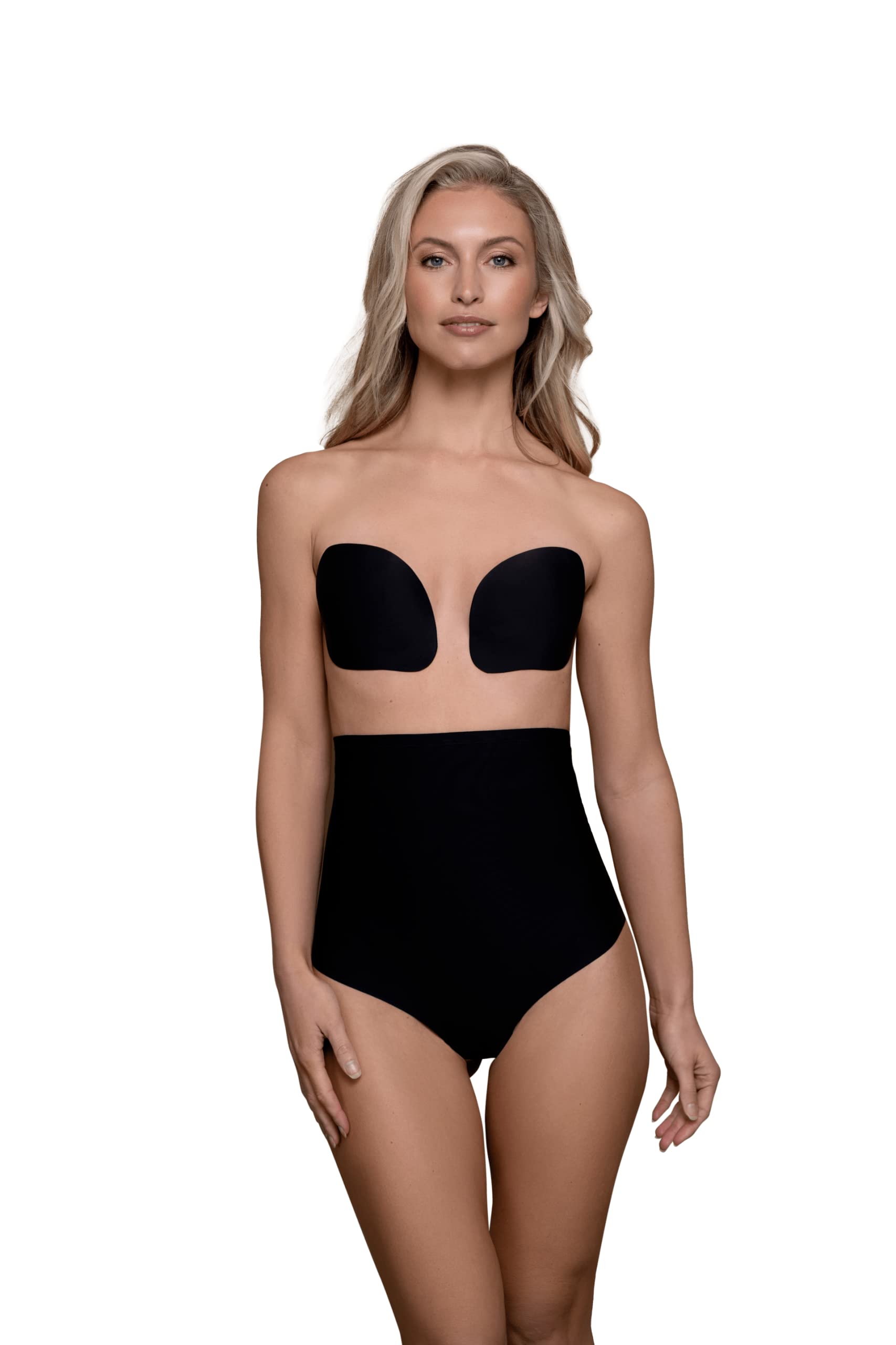 Bye Bra Push-Up Cups, Adhesive Bra, Lightweight, Reusable Up to 25 Times, Stitching & Seamfree