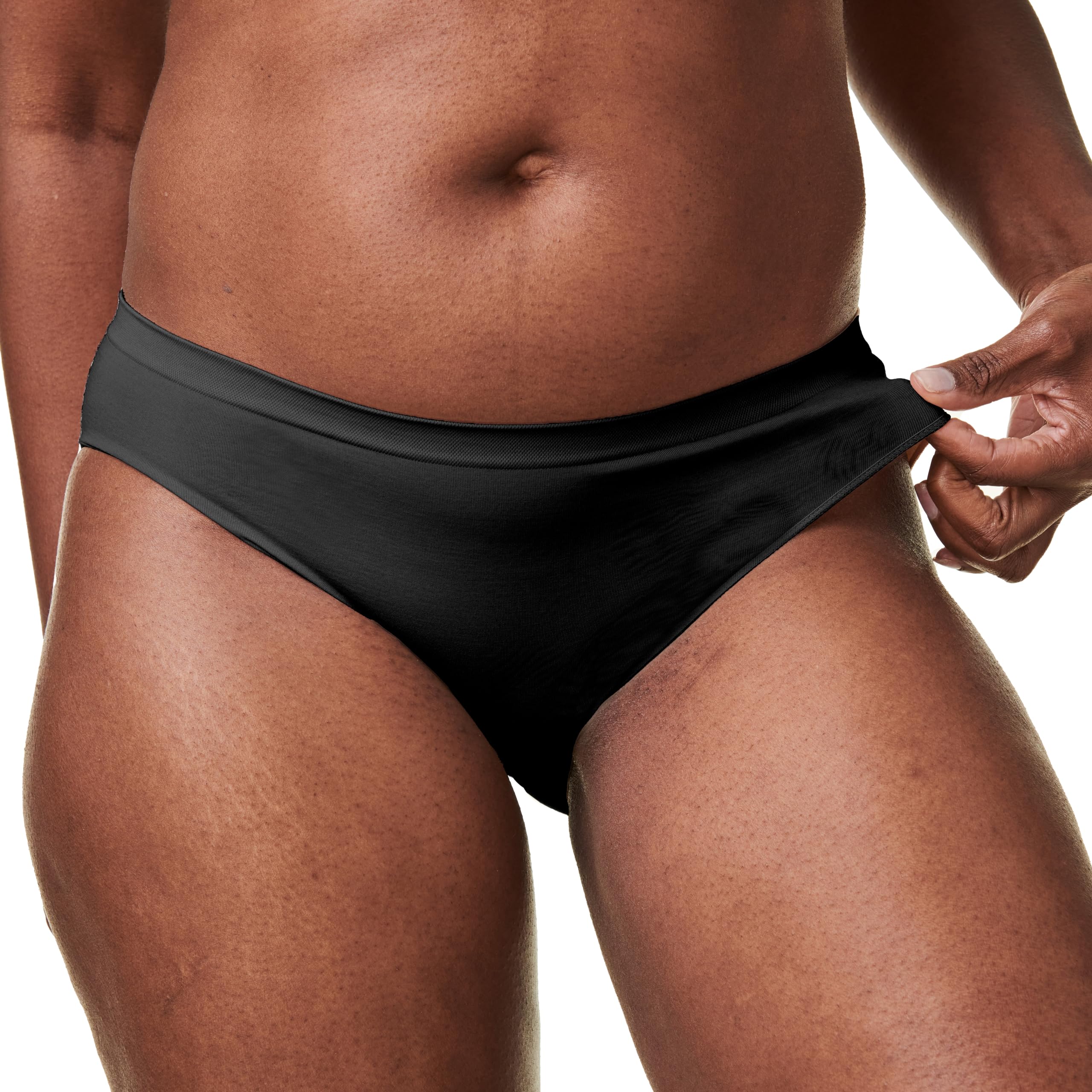 Bravado Designs Sustainable Panty | Mid-Rise | Seamless | Recycled Nylon, Organic Cotton & Modal Blend | XS-XXL