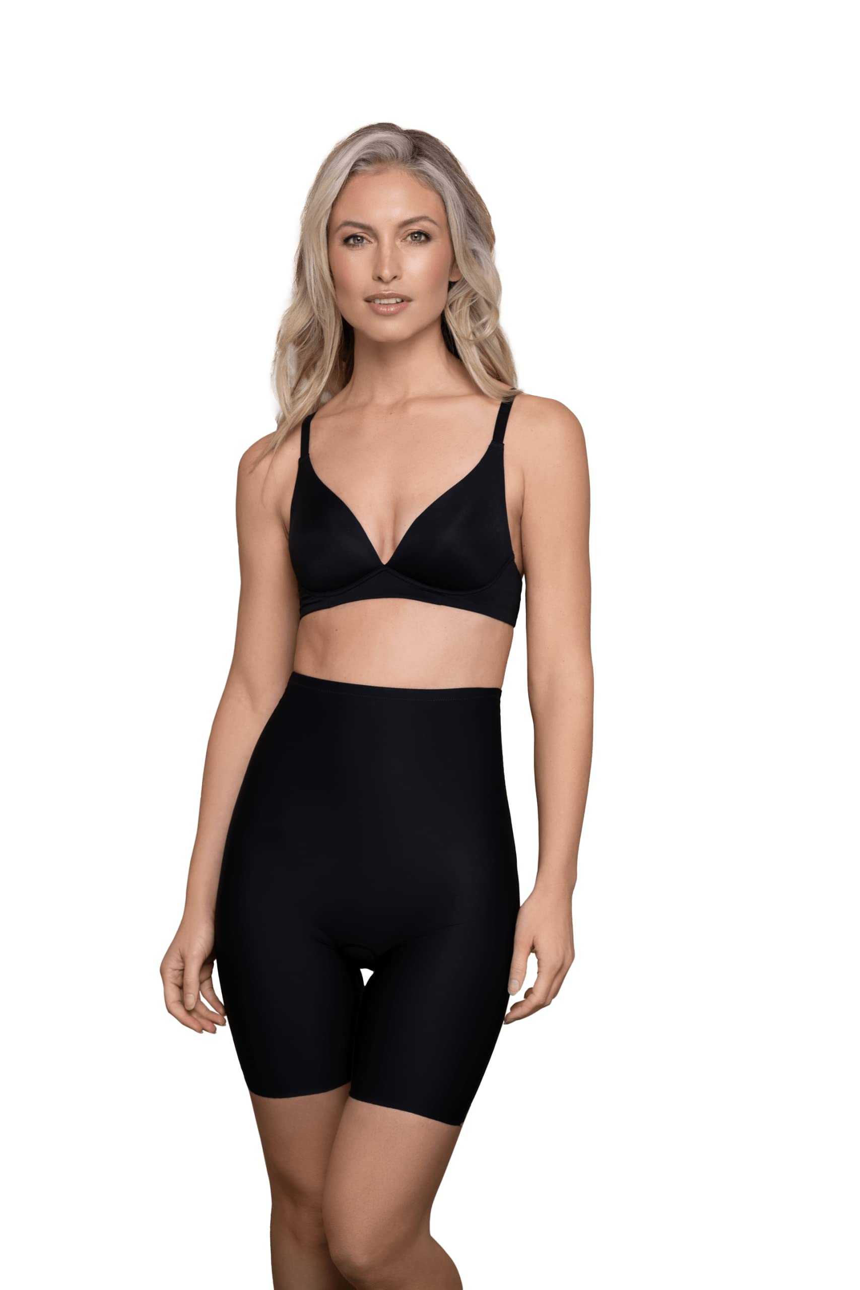 Bye Bra Sculpting Shorts, High Waist Shorts, Silicone Leg Straps, Tights Shapewear, Shapewear for Women