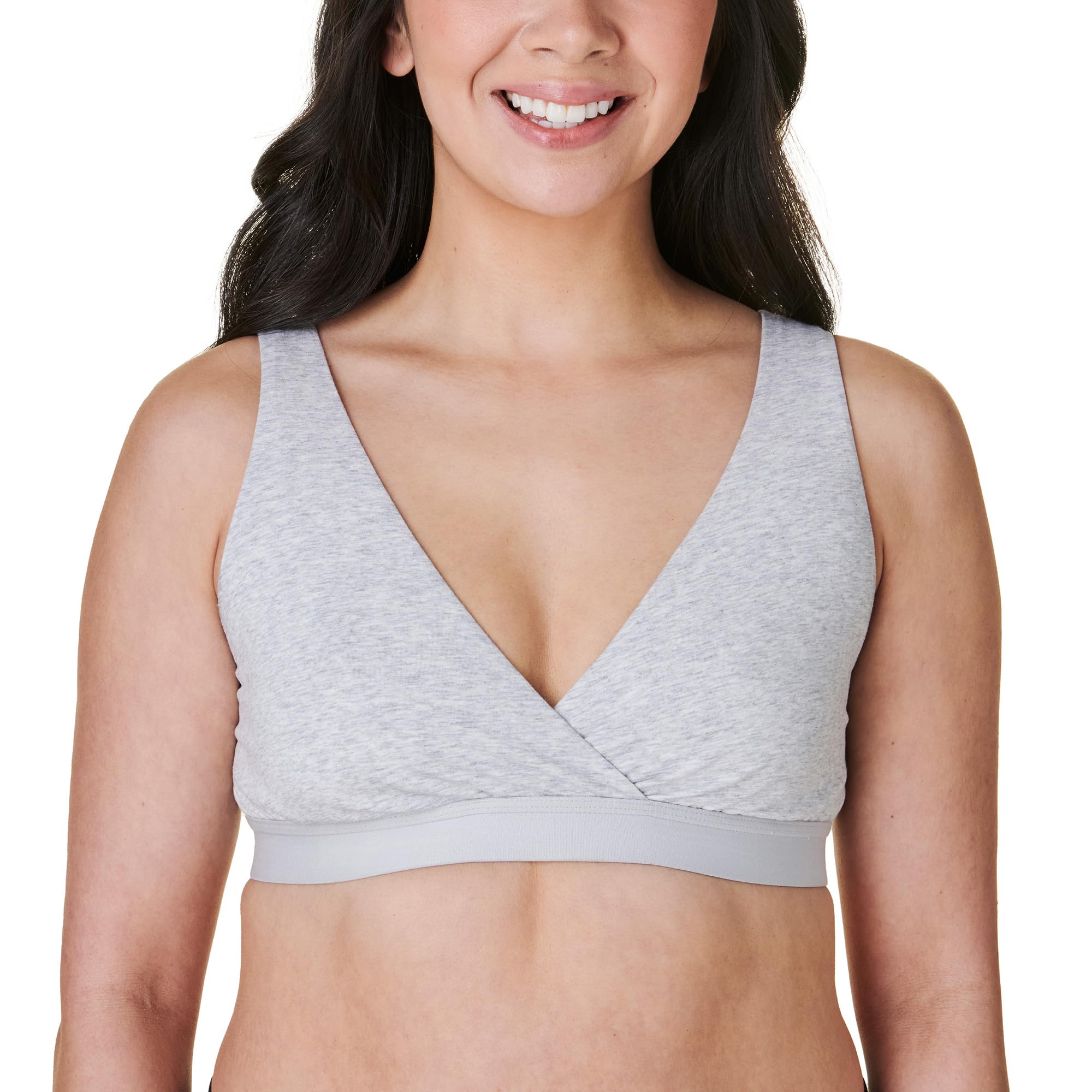 Bravado Designs Wireless Cotton Sleep Bras for Women, Everyday Bralette