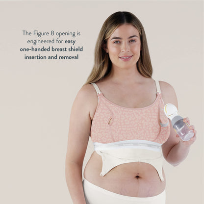 Bravado Designs Sustainable Hands-Free Pumping Accessory | Clip and Pump | Organic Cotton &amp; Tencel™ Modal Blend | S-XL