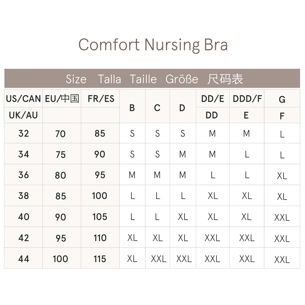Basics by Bravado Women's Comfort Maternity Bra and Nursing Bra Adjustable, Seamless