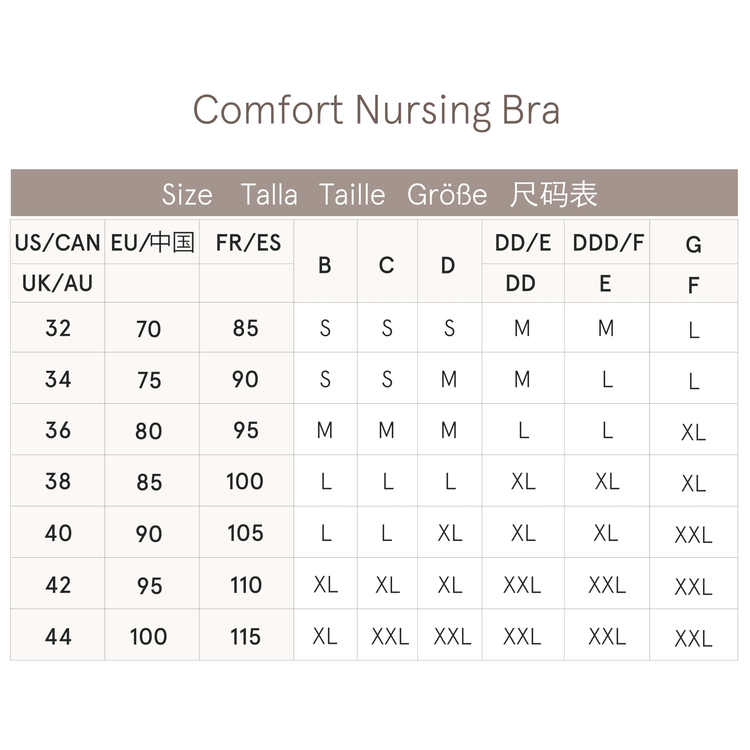 Basics by Bravado Women's Comfort Maternity Bra and Nursing Bra Adjustable, Seamless