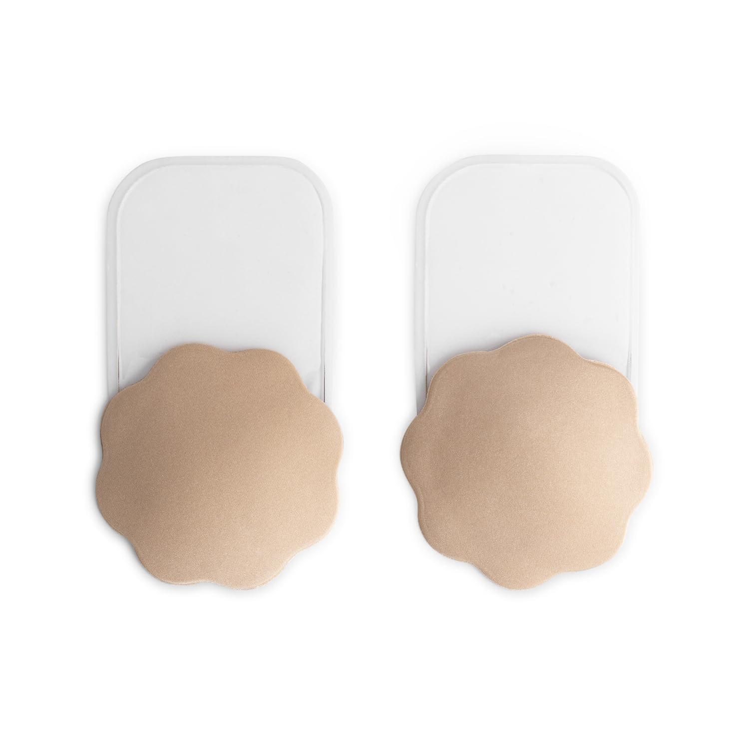 Bye Bra Multi Pull Up Bra, Adhesive Bra, Push Up Bra, Backless Bra, Seamless Bra, Nipple Coverage, Beige and Brown