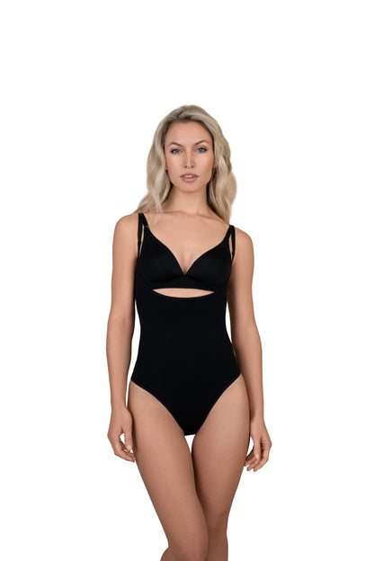 Bye Bra Soft Touch Seamless Bodysuit Open Bust