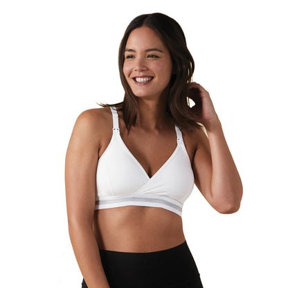 Bravado Original Soft Nursing and Maternity Bra (White 1014)