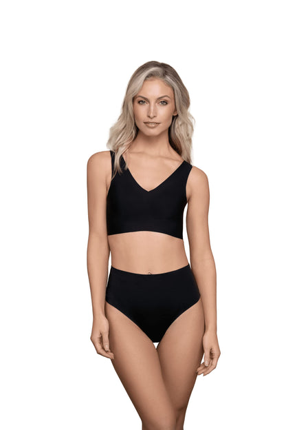 Bye Bra Invisible Mid Waist Thong, Light Control, Comfortable, Shapewear For Women, Soft Fabric, Lightweight Shapewear