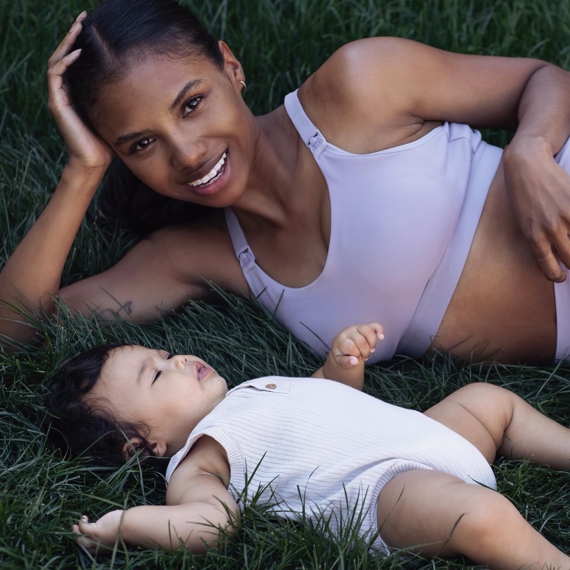 Bravado Designs Women's Seamless Support Nursing Bra, Tranquil Low Activity Maternity Nursing Sports Bra for Breastfeeding