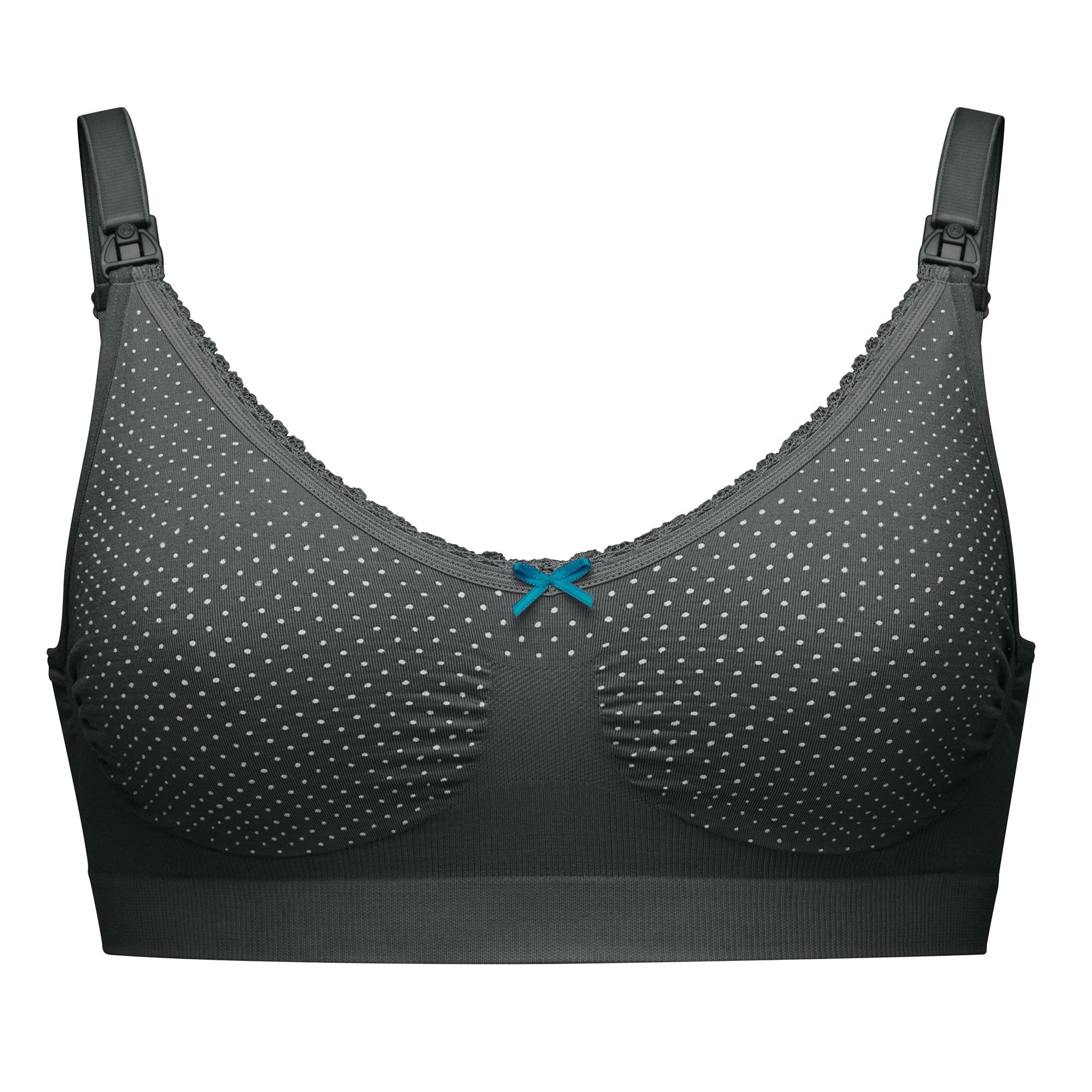 Bravado Designs Confetti Nursing Bra From EnVie Lingerie (M, Black)