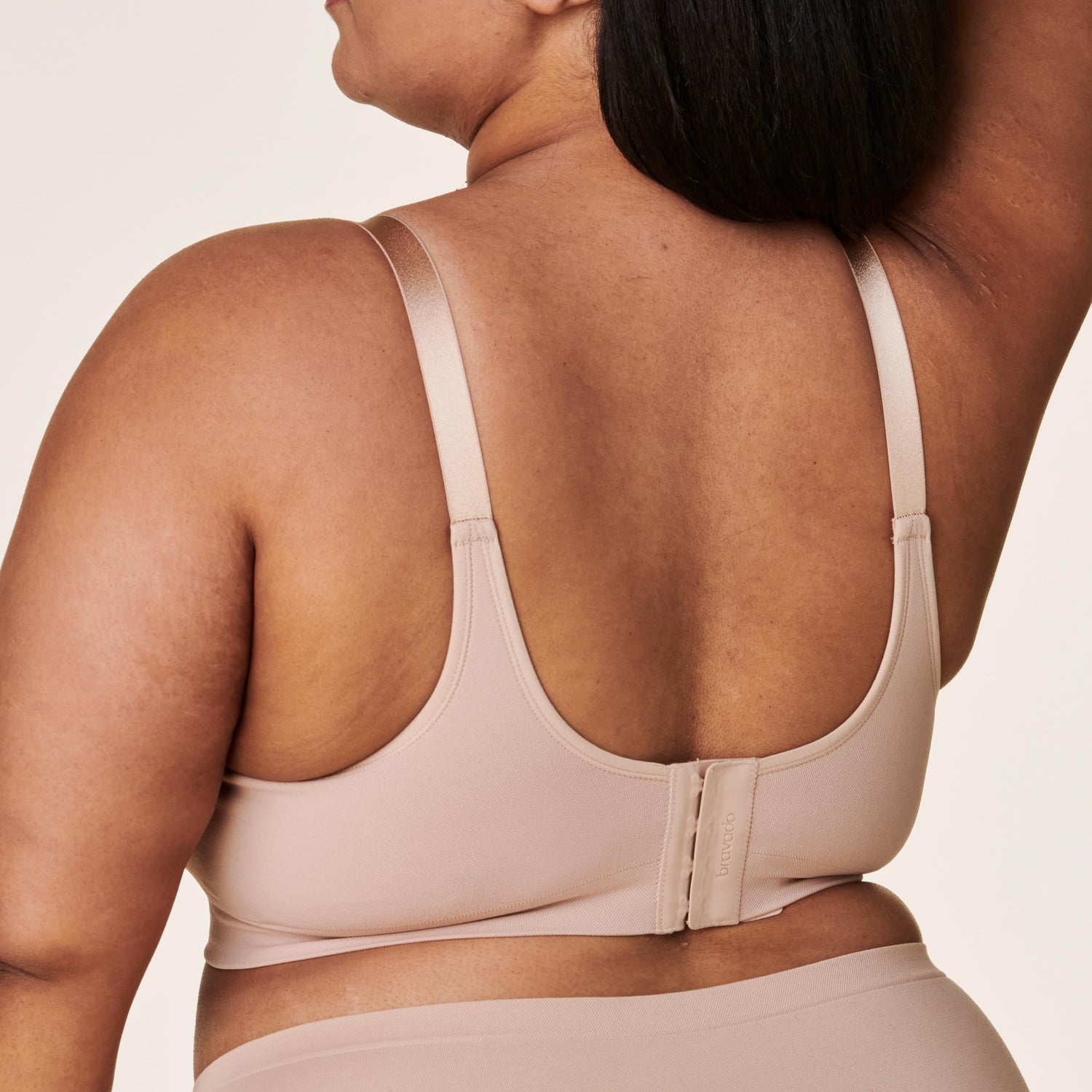 Bravado Designs Everyday Bra, Non Wired Balconette Bra for Women, Comfort Bra