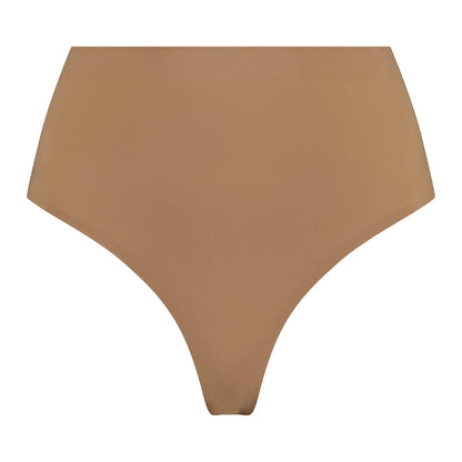 Bye Bra Invisible Mid Waist Thong, Light Control, Comfortable, Shapewear For Women, Soft Fabric, Lightweight Shapewear