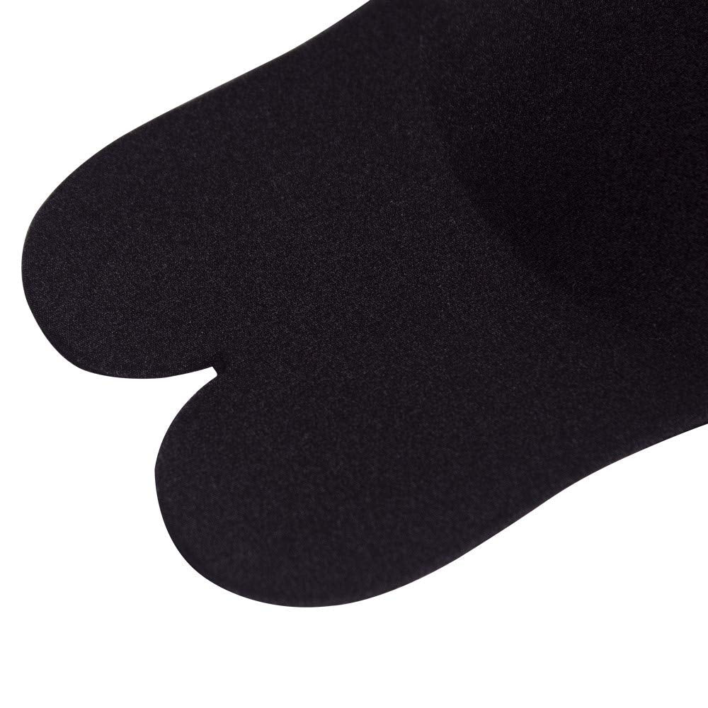 Bye Bra Fabric Pull Up Bra, Rabbit Form Adhesive Bra, Adhesive Pull Up Bra, Breast Lifting Pasties, Reusable Adhesive Nipple Covers, Black, M and XL