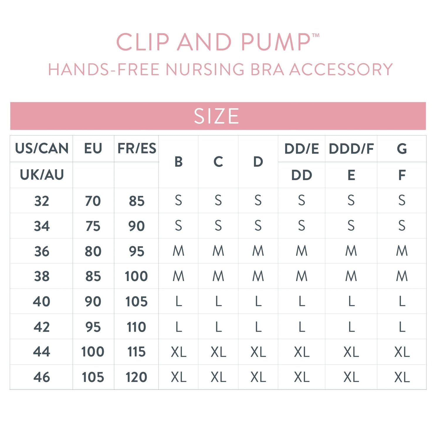 Clip and Pump™ Hands-Free Nursing Bra Accessory