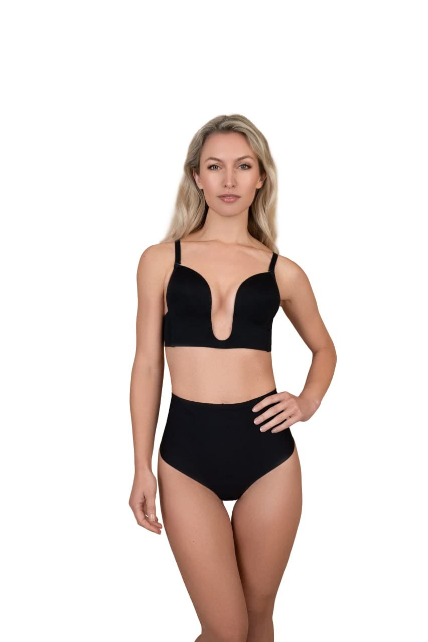 Ultra Plunge Bra Black L