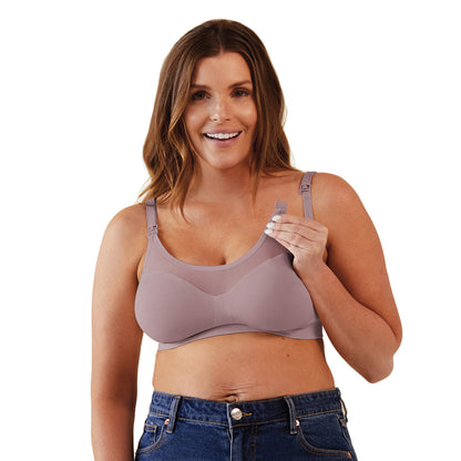 Bravado Designs Body Silk Seamless Sheer Nursing Bra (Dawn, 11010)