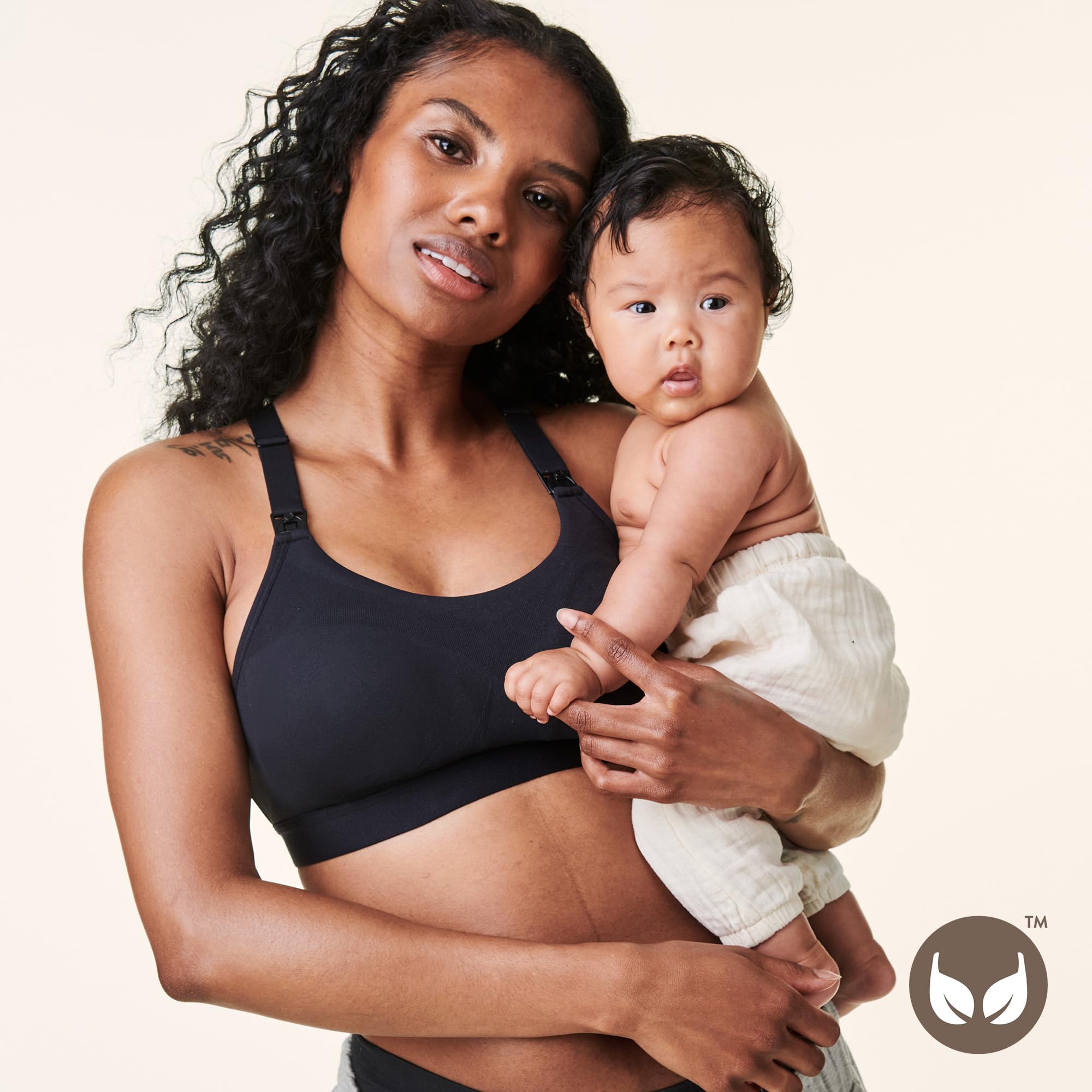 Bravado Designs Women's Seamless Support Nursing Bra, Tranquil Low Activity Maternity Nursing Sports Bra for Breastfeeding