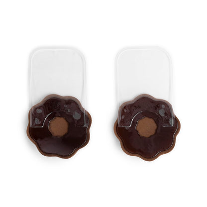 Bye Bra Multi Pull Up Bra, Adhesive Bra, Push Up Bra, Backless Bra, Seamless Bra, Nipple Coverage, Beige and Brown