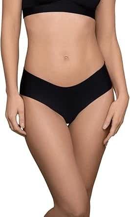 Bye Bra Deep Plunge Bra Top, Wide Straps, Removable Padded, Chest Support, Wirefree Bra, Shapewear, Beige/
