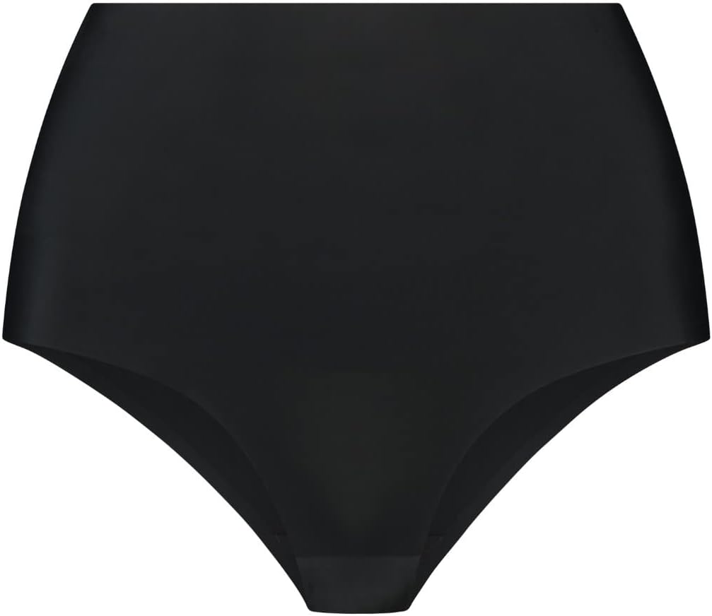 Bye Bra Culotte gainante gainante Micro, contrôle du ventre, S-XXL, beige/noir, Noir , L