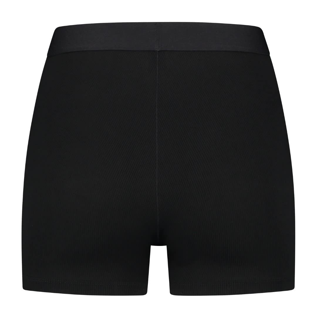 Natural Rib Boyshort Black XXL