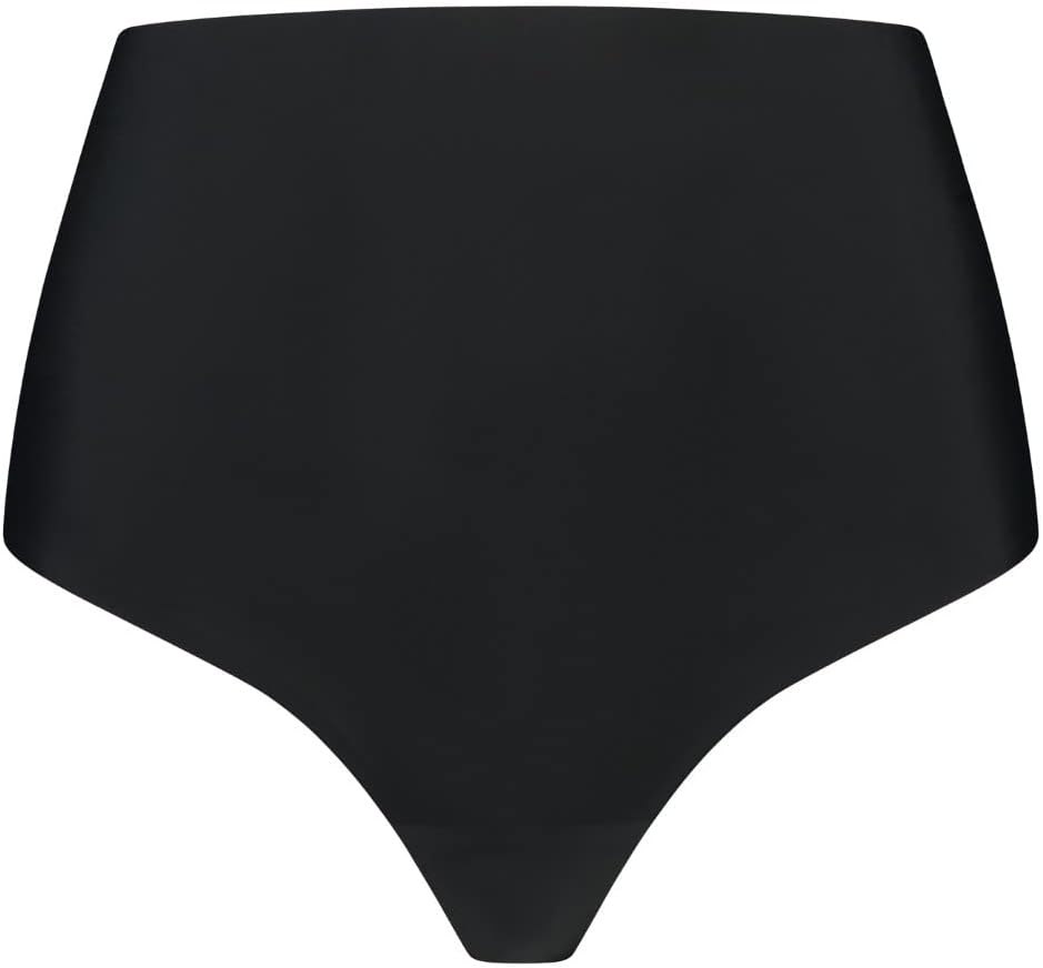 String taille mi-haute gainant Bye Bra, noir, taille M
