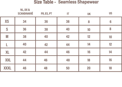 Bye Bra Seamless Shorts, Shaping Shorts, Medium Tummy Control, Butt Lift, Shapewear for Women, Black/Beige Size: S- XXL