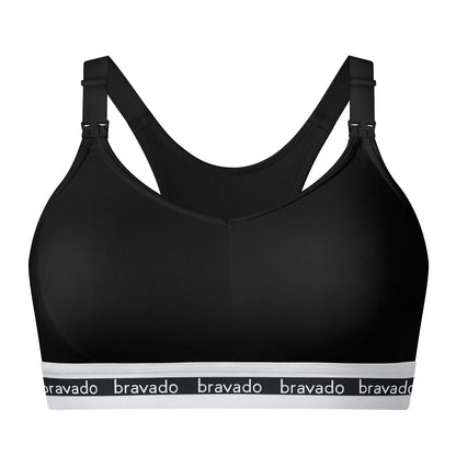 Bravado! Designs Original Full Cup Nursing Bra (Black, S)