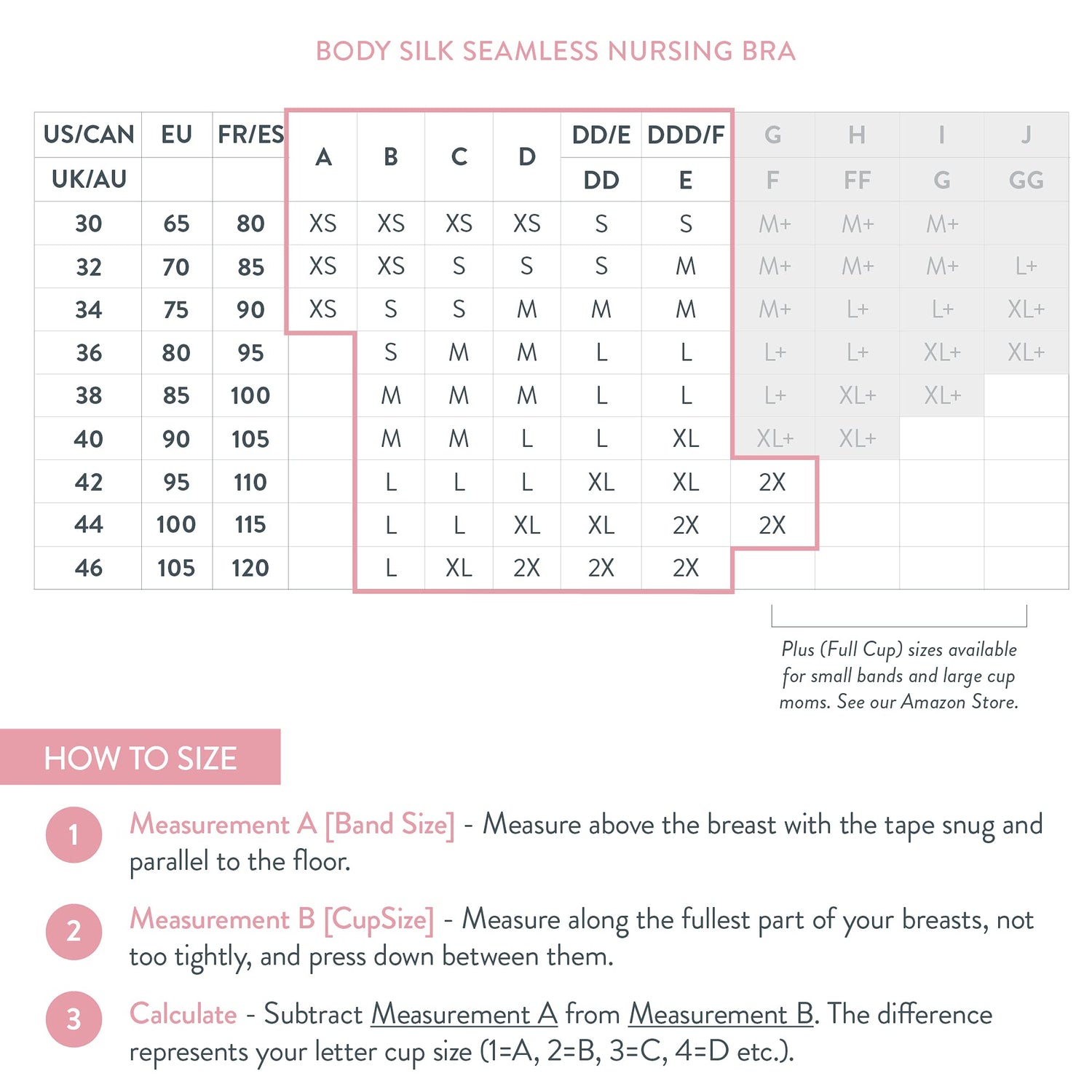 Bravado! Designs Body Silk Seamless Wireless Maternity &amp; Nursing Bra | A, B, C, D, DD/E, DDD/F Cup