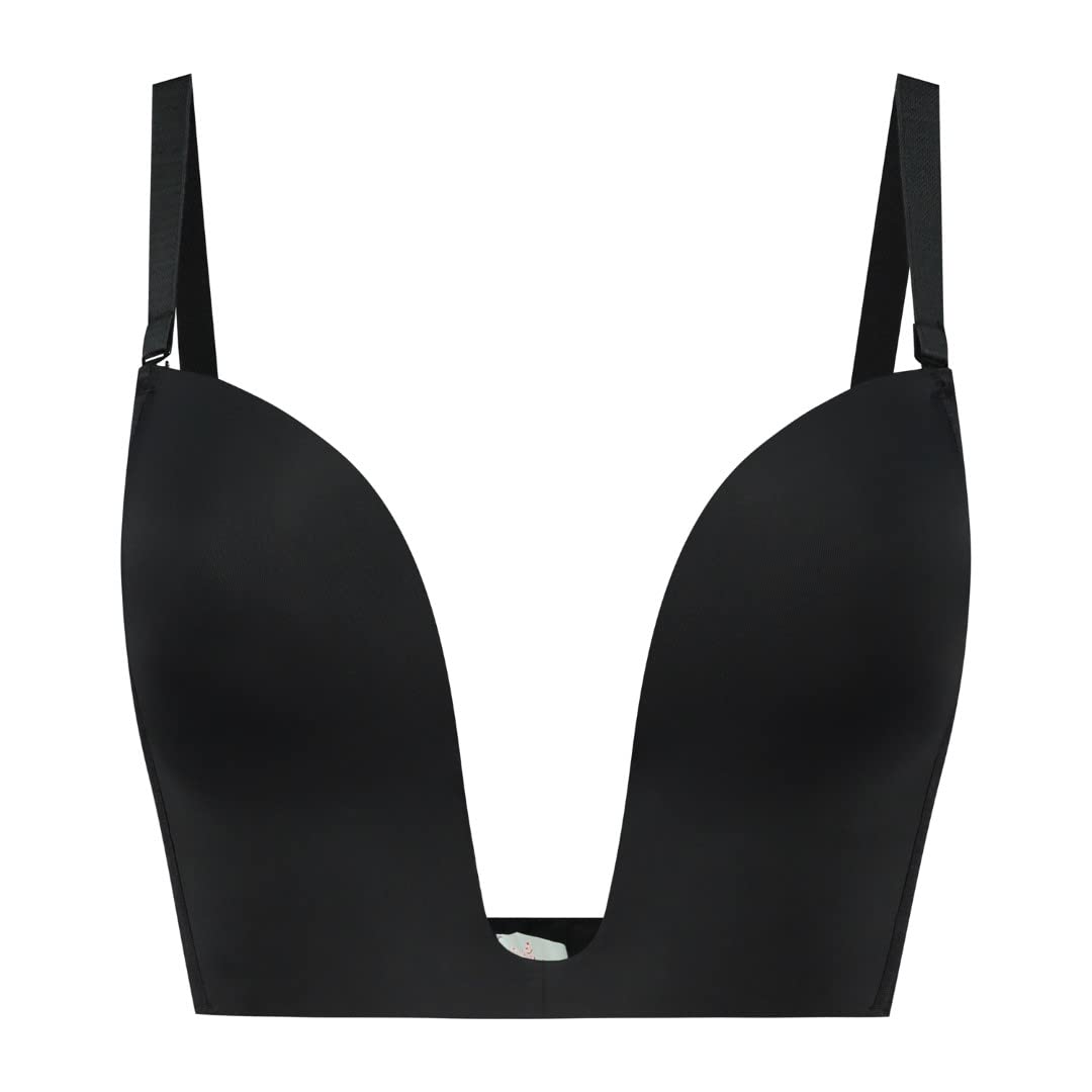 Ultra Plunge Bra Black L