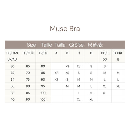 Bravado Designs Muse Seamless and Wireless Padded Everyday Bra | Deep V-Neckline | A to F Cups