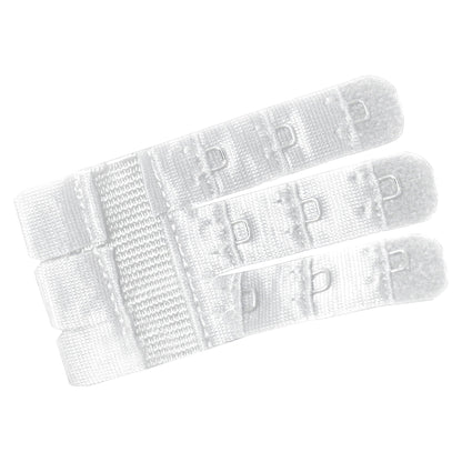 Bye Bra Bra Extenders With 3-Hook, Extends Bra Up To 8cm, Soft Edges, 3 Colors/Packaging, Beige, Black, White