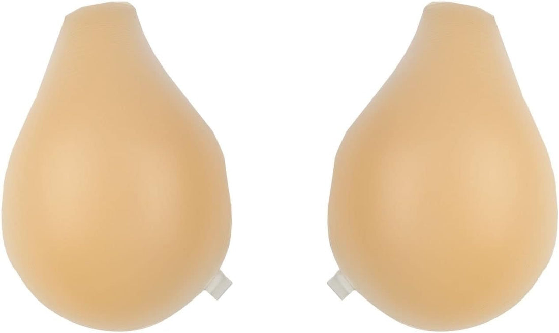 Bye Bra Adhesive Bra, Silicone Lifting Cups, Strapless Bra, Halter Push Up Bra, Invisible Nipple Cover, Reusable Bra, M &amp; XL