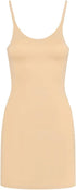 Bye Bra Shaping and shaping dress, slightly supporting the belly, seamless underwear, bodycon camisole dress with adjustable straps, 3 colours